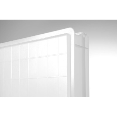 Krabice na těsto na pizzu 600x400, AmerBox, Profi Line, Bílá, 600x400x(H)100mm, Obdélníkové