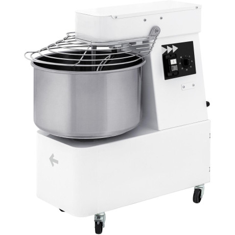 Spirálový mixer s pevnou mísou a 2 rychlostmi - 32 L, Prismafood, 88 kg/h, 32L, 400V/1700W, 430x740x(H)820mm