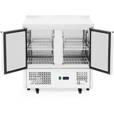 Chladicí pult, 2 dveře, Arktic, 169L, Stříbrná, 230V/220W, 900x700x(H)908mm
