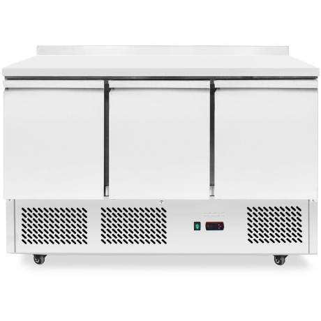 Chladicí pult, 3 dveře, Arktic, 254L, Stříbrná, 230V/220W, 1365x700x(H)908mm
