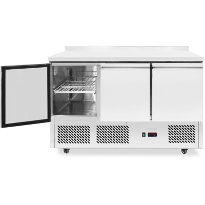 Chladicí pult, 3 dveře, Arktic, 254L, Stříbrná, 230V/220W, 1365x700x(H)908mm