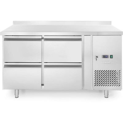 Chladicí pult, 4 zásuvky, Arktic, Profi Line, 90L, Stříbrná, 230V/250W, 1360x700x(H)840mm