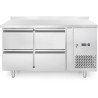 Chladicí pult, 4 zásuvky, Arktic, Profi Line, 90L, Stříbrná, 230V/250W, 1360x700x(H)840mm