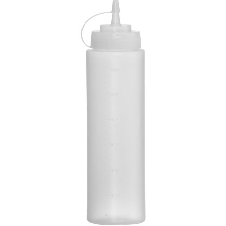 Láhev na ohřívač omáček, HENDI, 0,65L, Průhledná, ⌀68x(H)254mm