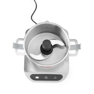 Elektrický kráječ do mísy, HENDI, Profi Line, 8 kg, Stříbrná, 230V/800W, 377x350x(H)586mm
