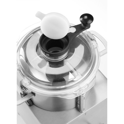 Elektrický kráječ do mísy, HENDI, Profi Line, 8 kg, Stříbrná, 230V/800W, 377x350x(H)586mm