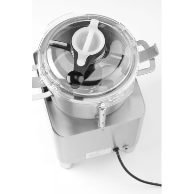Elektrický kráječ do mísy, HENDI, Profi Line, 8 kg, Stříbrná, 230V/800W, 377x350x(H)586mm