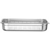 Nádoba GN 1/1, perforovaná, HENDI, Profi Line PLUS, GN 1/1, 14L, Stříbrná, 530x325x(H)100mm