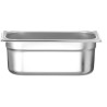 GN 1/4 nádoba, HENDI, Profi Line PLUS, GN 1/4, 2,8L, Stříbrná, 265x162x(H)100mm
