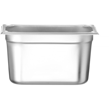 GN 1/4 nádoba, HENDI, Profi Line PLUS, GN 1/4, 4L, Stříbrná, 265x162x(H)150mm