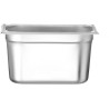 GN 1/4 nádoba, HENDI, Profi Line PLUS, GN 1/4, 4L, Stříbrná, 265x162x(H)150mm