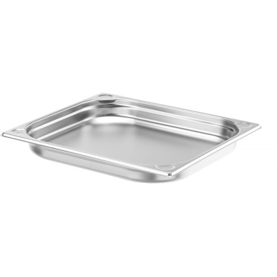 GN 2/3 kontejner, HENDI, Profi Line PLUS, GN 2/3, 3L, Stříbrná, 354x325x(H)40mm