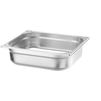 GN 2/3 kontejner, HENDI, Profi Line PLUS, GN 2/3, 9L, Stříbrná, 354x325x(H)100mm