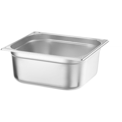 GN 2/3 kontejner, HENDI, Profi Line PLUS, GN 2/3, 13L, Stříbrná, 354x325x(H)150mm