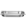 Nádoba GN 1/2, HENDI, Profi Line PLUS, GN 1/2, 2L, Stříbrná, 325x265x(H)40mm
