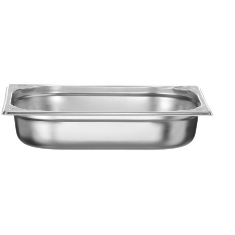 Nádoba GN 1/2, HENDI, Profi Line PLUS, GN 1/2, 4L, Stříbrná, 325x265x(H)65mm