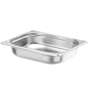 Nádoba GN 1/2, HENDI, Profi Line PLUS, GN 1/2, 4L, Stříbrná, 325x265x(H)65mm