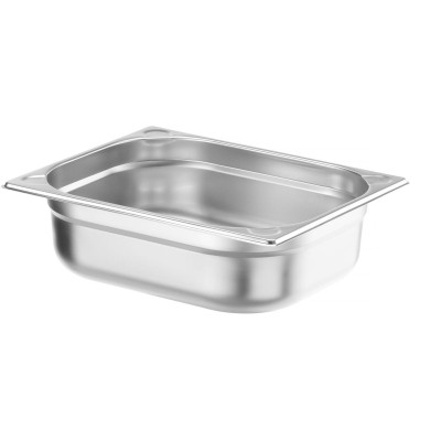 Nádoba GN 1/2, HENDI, Profi Line PLUS, GN 1/2, 6,5L, Stříbrná, 325x265x(H)100mm
