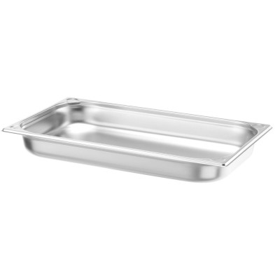 Nádoba GN 1/1, HENDI, Profi Line PLUS, GN 1/1, 9L, Stříbrná, 530x325x(H)65mm
