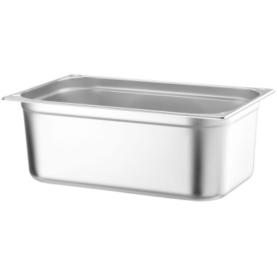 Nádoba GN 1/1, HENDI, Profi Line PLUS, GN 1/1, 28L, Stříbrná, 530x325x(H)200mm