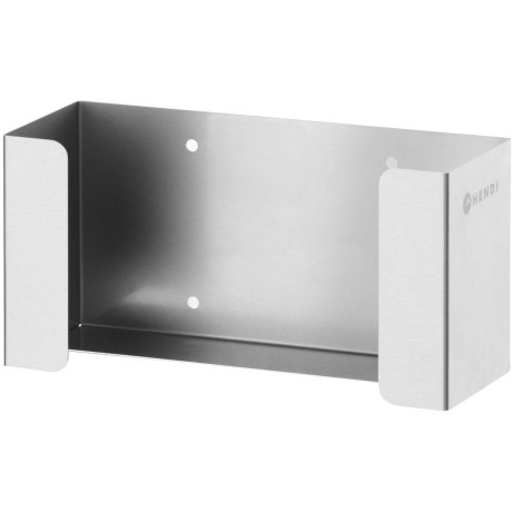 Zásobník na rukavice, HENDI, 1 krabice, Stříbrná, 260x96x(H)130mm
