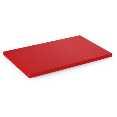 Deska na krájení HACCP GN 1/1, HENDI, Červená, 530x325mm, Obdélníkové