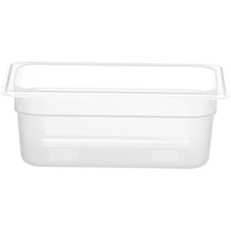 Nádoba GN 1/4, HENDI, Kitchen Line, GN 1/4, 2,4L, Průhledná, 265x160x(H)100mm