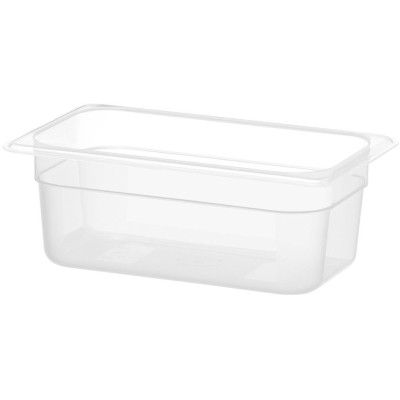 Nádoba GN 1/4, HENDI, Kitchen Line, GN 1/4, 2,4L, Průhledná, 265x160x(H)100mm