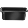 Nádoba GN 1/4, HENDI, Kitchen Line, GN 1/4, 2,4L, Černá, 265x160x(H)100mm