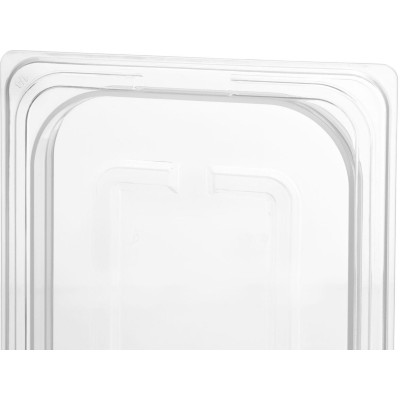 Víko pro GN nádoby, HENDI, Kitchen Line, GN 1/4, Průhledná, 265x162mm