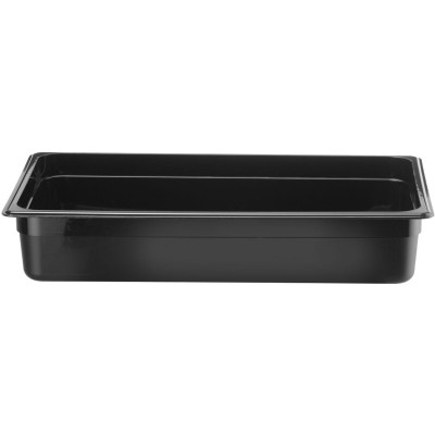 Nádoba GN 1/1, HENDI, Kitchen Line, GN 1/1, 12L, Černá, 530x325x(H)100mm