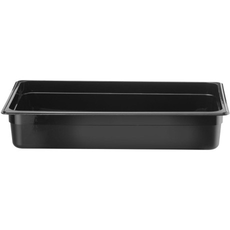 Nádoba GN 1/1, HENDI, Kitchen Line, GN 1/1, 12L, Černá, 530x325x(H)100mm