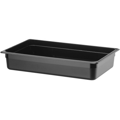 Nádoba GN 1/1, HENDI, Kitchen Line, GN 1/1, 12L, Černá, 530x325x(H)100mm