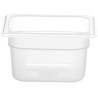 Nádoba GN 1/6, HENDI, Kitchen Line, GN 1/6, 1,4L, Průhledná, 175x160x(H)100mm