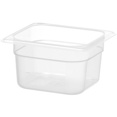 Nádoba GN 1/6, HENDI, Kitchen Line, GN 1/6, 1,4L, Průhledná, 175x160x(H)100mm