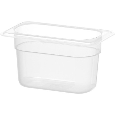 Nádoba GN 1/9, HENDI, Kitchen Line, GN 1/9, 0,8L, Průhledná, 175x107x(H)100mm