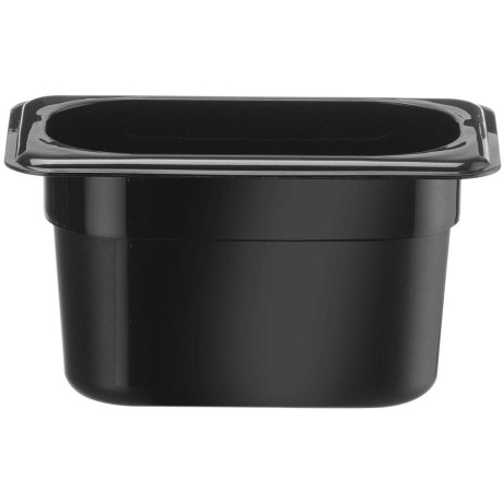 Nádoba GN 1/9, HENDI, Kitchen Line, GN 1/9, 0,8L, Černá, 175x107x(H)100mm