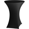 Ubrus na stol, kulatý, HENDI, Profi Line, Černá, ⌀800x(H)1050mm