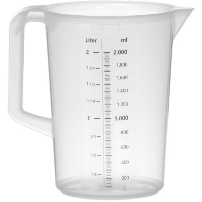 Odměrka, HENDI, Profi Line, 2L, ⌀150x150mm