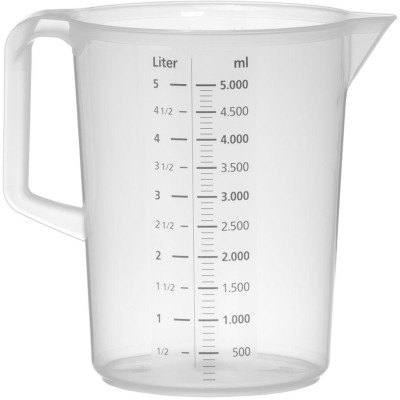 Odměrka, HENDI, Profi Line, 5L, ⌀200x200mm