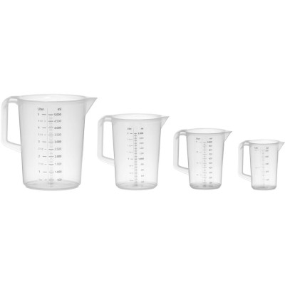 Odměrka, HENDI, Profi Line, 5L, ⌀200x200mm