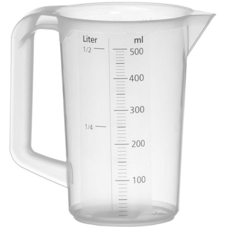 Odměrka, HENDI, Profi Line, 0,5L, ⌀90x90mm