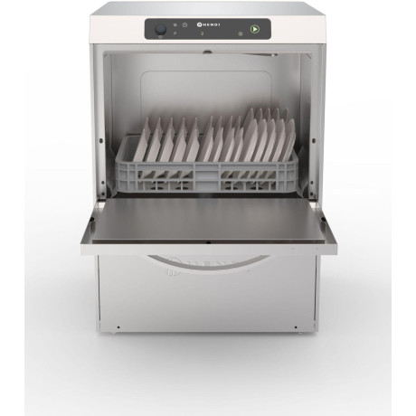 Myčka nádobí 40x40, elektronické ovládání, HENDI, Profi Line, Stříbrná, 230V/2970W, 473x513x(H)689mm