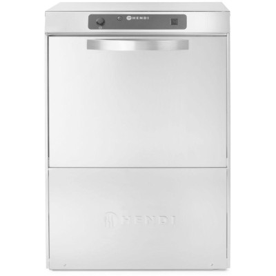 Myčka nádobí 50x50, elektronické ovládání, HENDI, Profi Line, Stříbrná, 400V/4900W, 582x610x(H)822mm