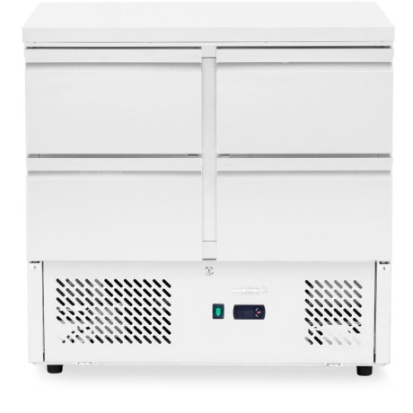 Chladicí pult, 4 zásuvky, Arktic, 97L, Stříbrná, 230V/220W, 900x700x(H)868mm