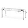 Zahřívací most, HENDI, Stříbrná, 230V/1000W, 1000x400x(H)400mm, Obdélníkové