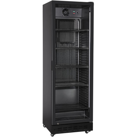 Chladnička pro zadní bar, jednokřídlé dveře, Arktic, 274L, Černá, 230V/195W, 600x590x(H)1828mm