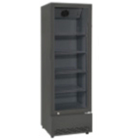Chladící vitrína s prosklenými dveřmi, Arktic, 158L, Černá, 230V/290W, 540x540x(H)1527mm