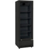 Chladící vitrína s prosklenými dveřmi, Arktic, 246L, Černá, 230V/300W, 540x600x(H)1787mm