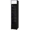 SLIM chladicí vitrína, Arktic, Přístřešek s LED osvětlením, 133L, Černá, 230V/200W, 390x475x(H)1880mm